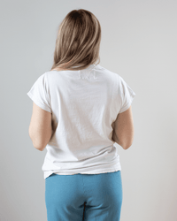 Canyonkid Circa1972 Supervintage Tee in Laundry Whites - Bliss Boutiques