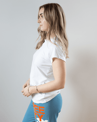 Canyonkid Circa1972 Supervintage Tee in Laundry Whites - Bliss Boutiques