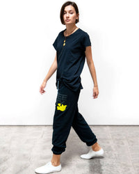 Free City FC Large Sweatpant in Squidsink