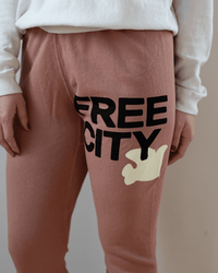 Large 3/4 Sweatpants in Hunkydory - Bliss Boutiques