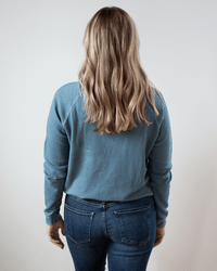 Free City Lucky Rabbits Sweatshirt in Blueshroom