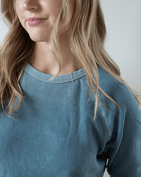 Free City Lucky Rabbits Sweatshirt in Blueshroom