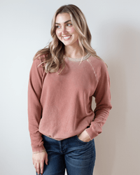 Free City Lucky Rabbits Sweatshirt in Hunkydory