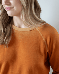 Free City Lucky Rabbits Sweatshirt in Orange Machine