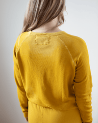Free City Lucky Rabbits Sweatshirt in Yellow Plant