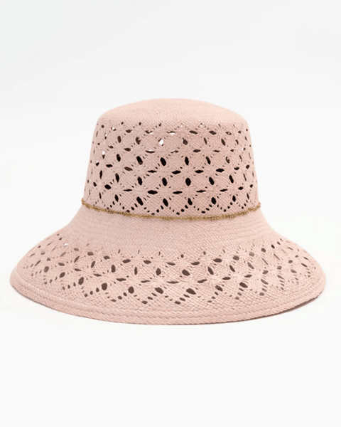 NWT Freya Hibiscus Straw Hat Pink/Lavender Freya | Accessories | Nwt Freya Hibiscus Straw Hat  main image 4
