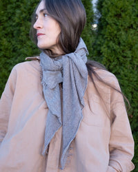 Grisal Love Cashmere Scarf in Brown Top X Milk