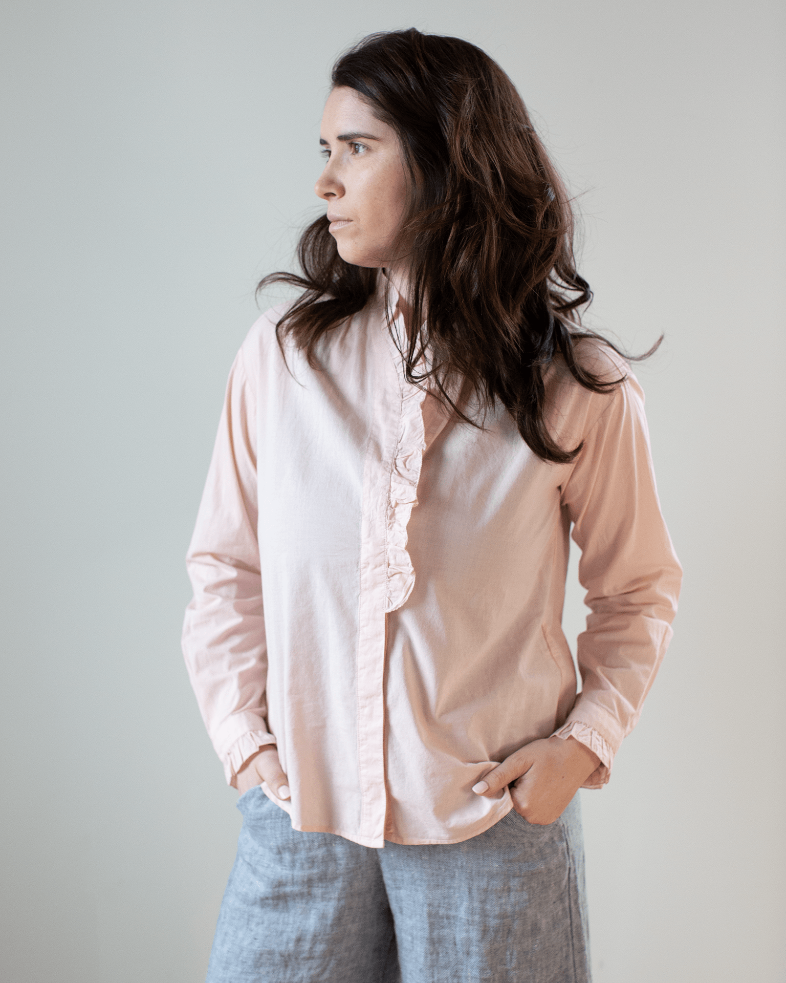 Hartford Carlotta Blouse in Blush