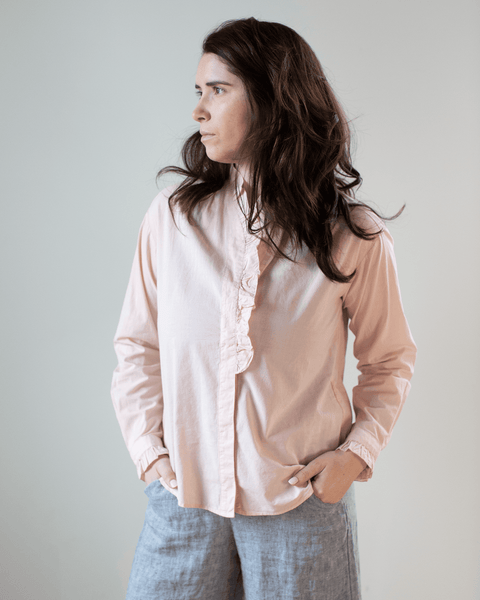 Hartford Carlotta Blouse in Blush - Bliss Boutiques