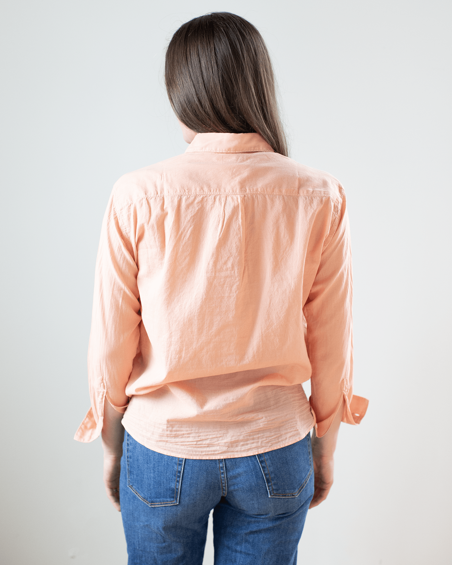 Hartford Charlot Blouse in Peach