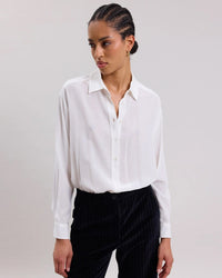 Hartford Cinema Blouse in Raw White