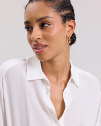 Hartford Cinema Blouse in Raw White