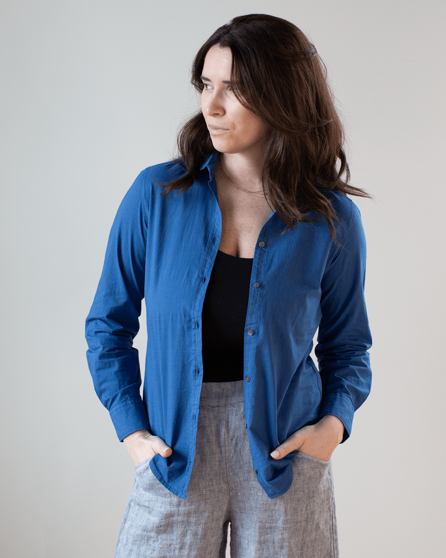 Hartford Corazon Blouse in Pacific