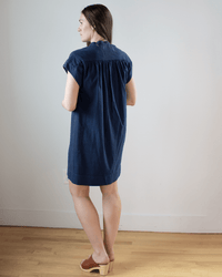 Hartford Rasta Popover Dress in Midnight