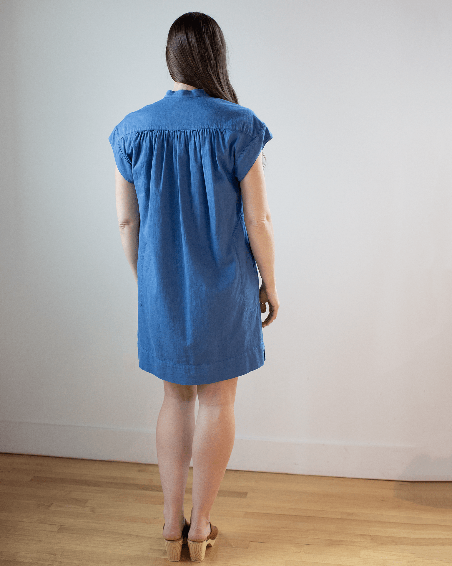 Hartford Clothing Rasta Popover Dress in Pacific