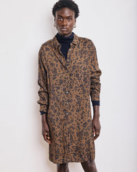 Hartford Clothing Ryle Shirtdress in Brown