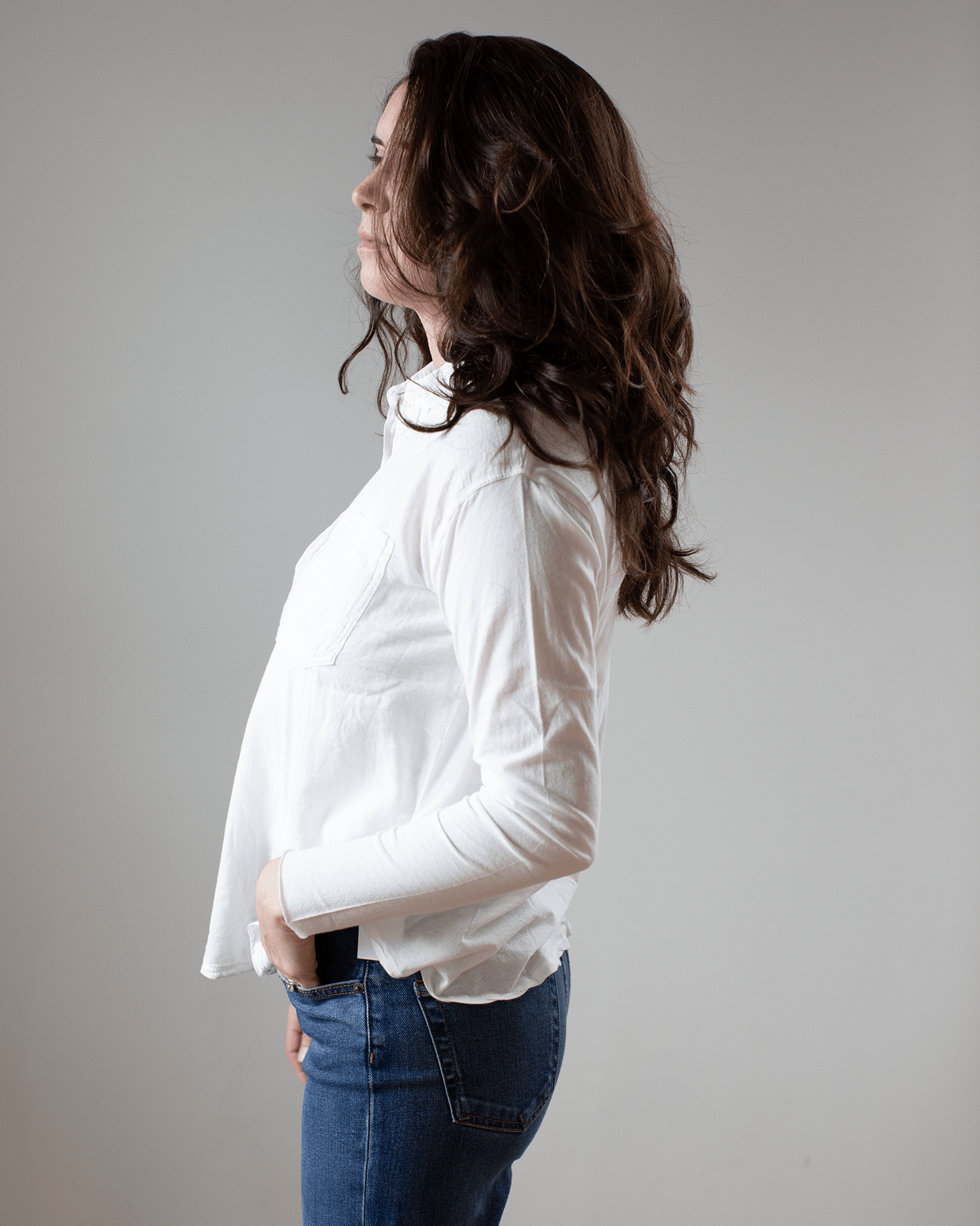 Hartford Tallez Shirt in Milk