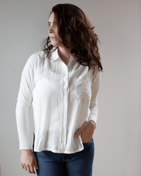 Hartford Tallez Shirt in Milk