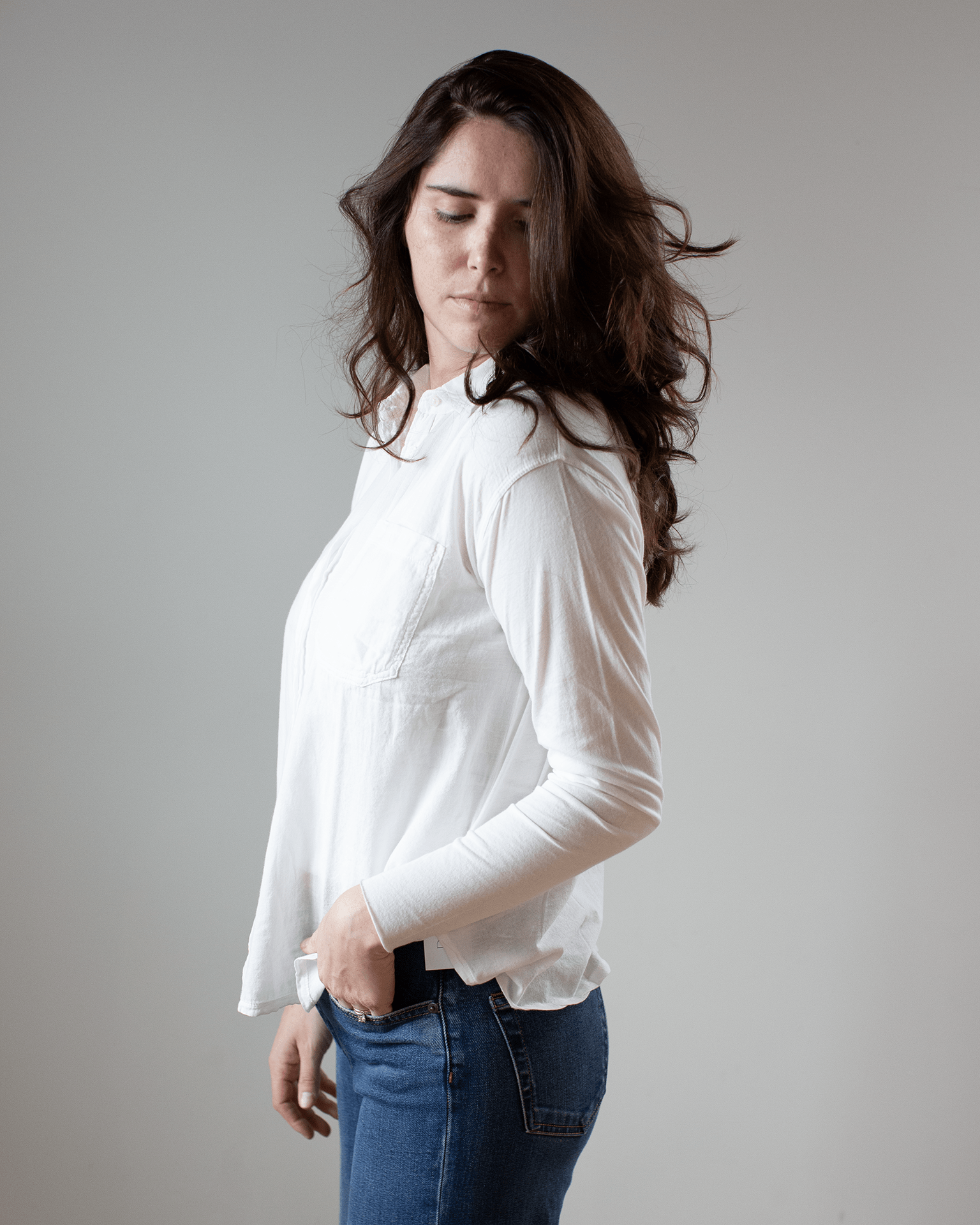 Hartford Tallez Shirt in Milk