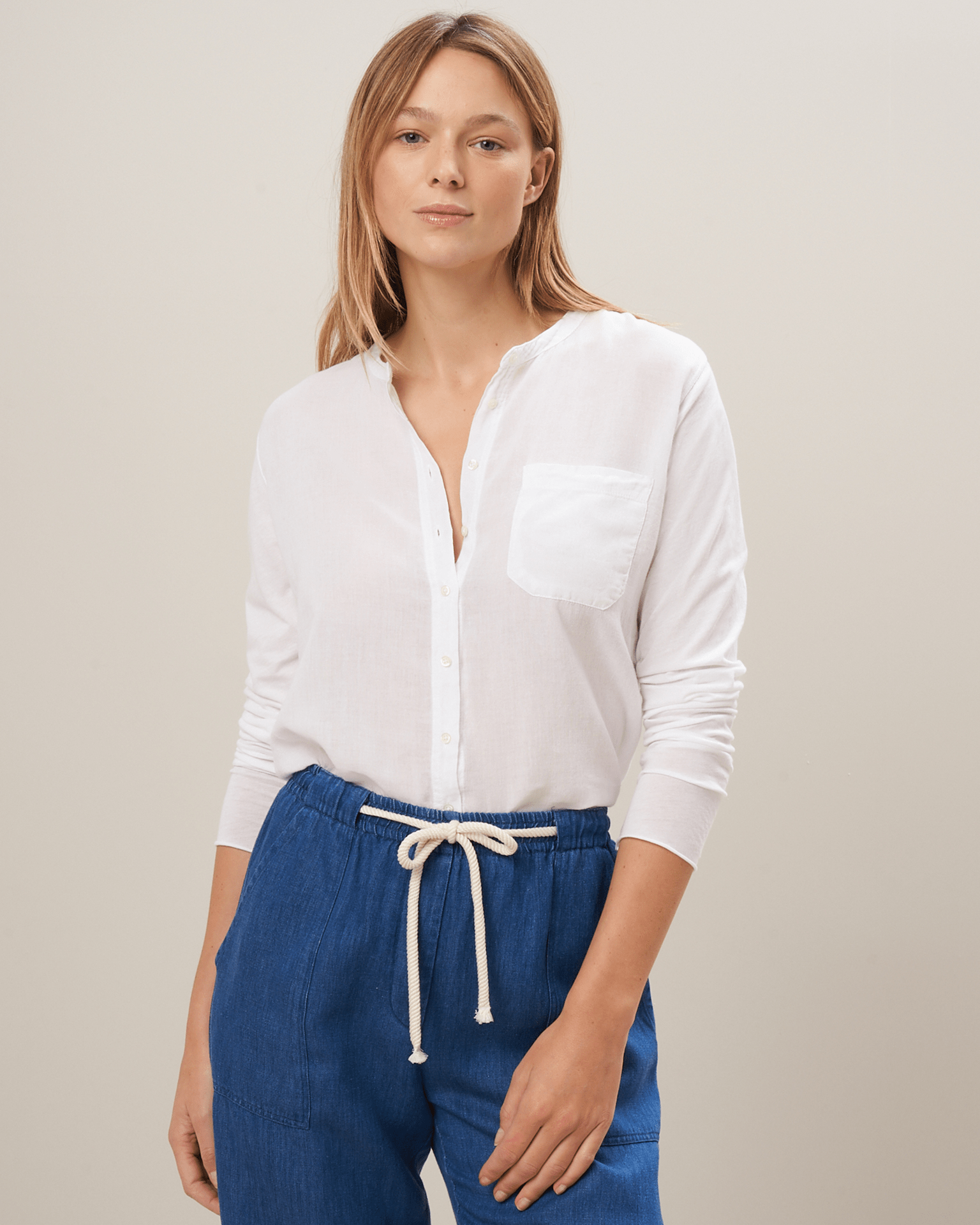 Hartford Clothing Tanay Knitted Shirt in White