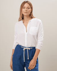 Hartford Clothing Tanay Knitted Shirt in White