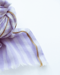 Vichy Checks Scarf in Mauve - Bliss Boutiques