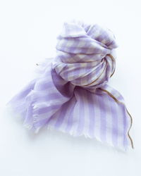 Vichy Checks Scarf in Mauve - Bliss Boutiques