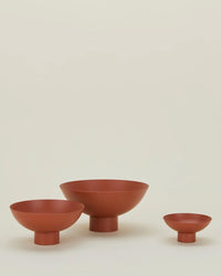 Hawkins New York Home Essential Footed Bowl in Terracotta