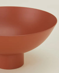 Hawkins New York Home Essential Footed Bowl in Terracotta