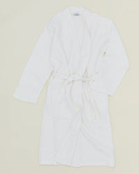 Hawkins New York Home Simple Waffle Bathrobe in White