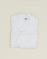 Hawkins New York Home Simple Waffle Bathrobe in White