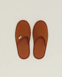 Hawkins New York Simple Waffle Slippers in Terracotta