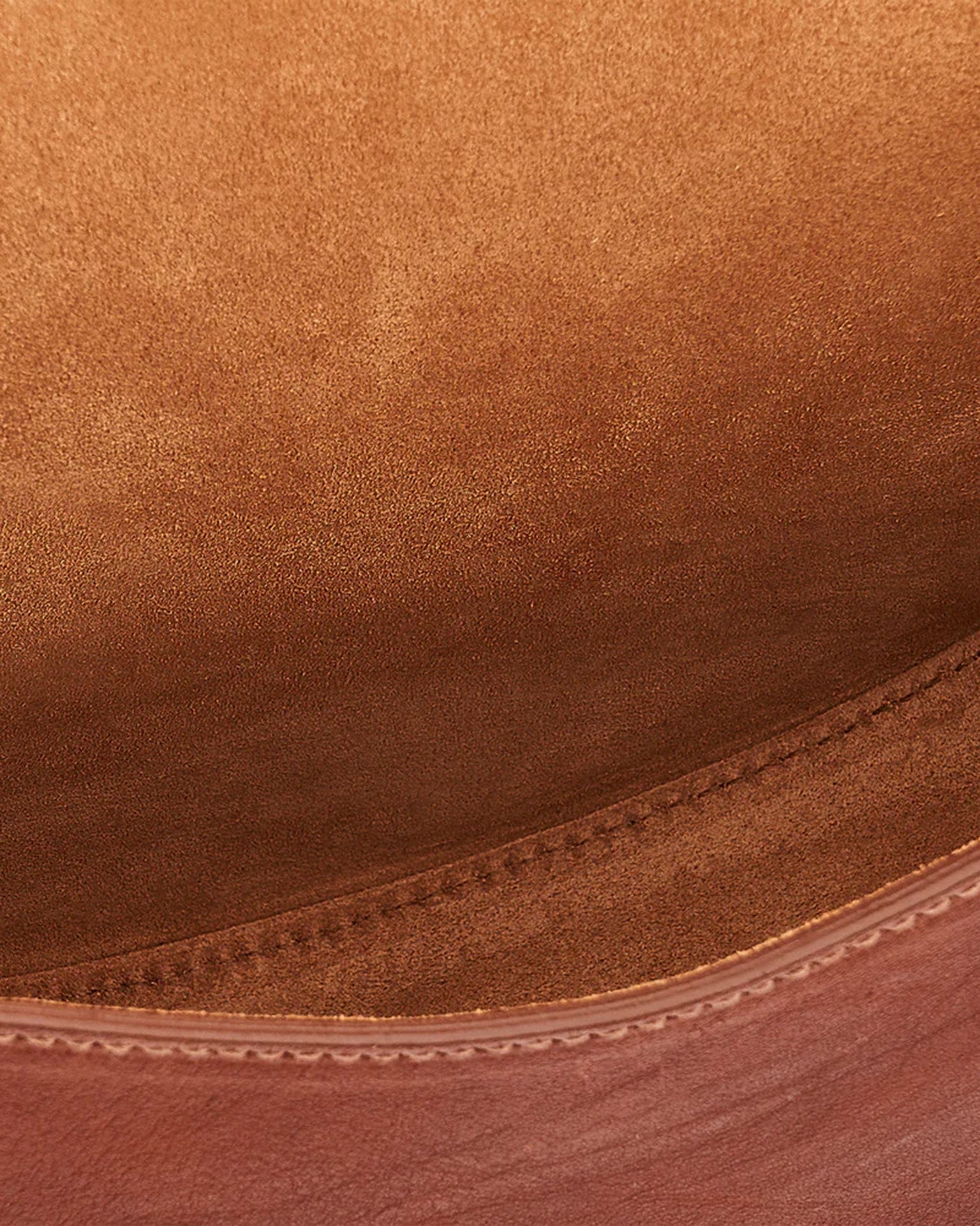 IL BISONTE Snodo Crossbody in Seppia w/ Brass Hardware