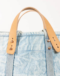 IMMODEST COTTON Accessories Small East West Tote in Acid Wash