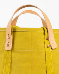 IMMODEST COTTON Accessories Small East West Tote in Chartreuse