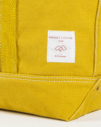IMMODEST COTTON Accessories Small East West Tote in Chartreuse