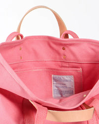 IMMODEST COTTON Small East West Tote in Flamingo