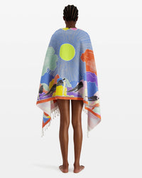 Inoui Editions Accessories Multicolor Fouta 100 Yoga in Multicolor