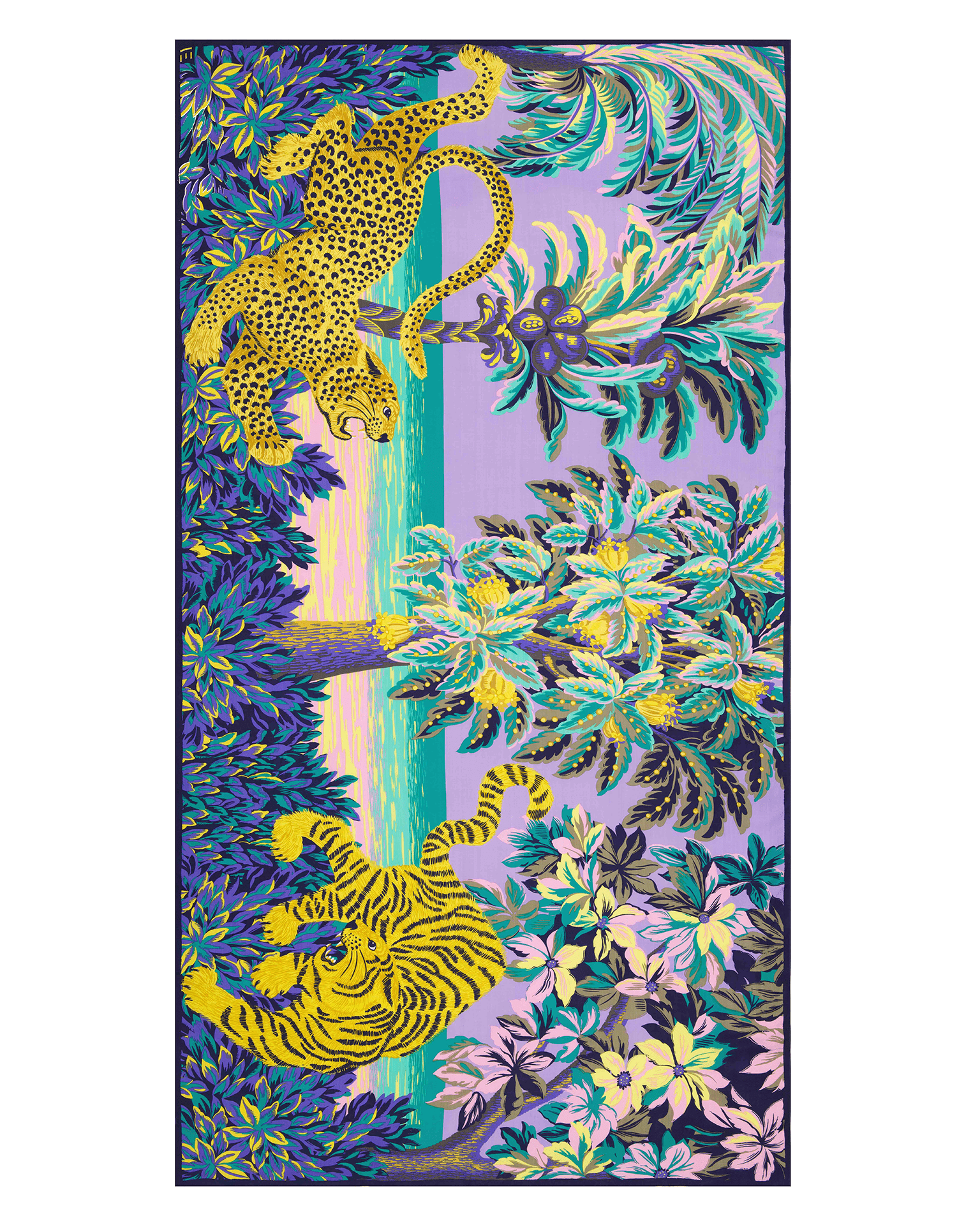 Inoui Editions Scarf 100 Chatou in Purple