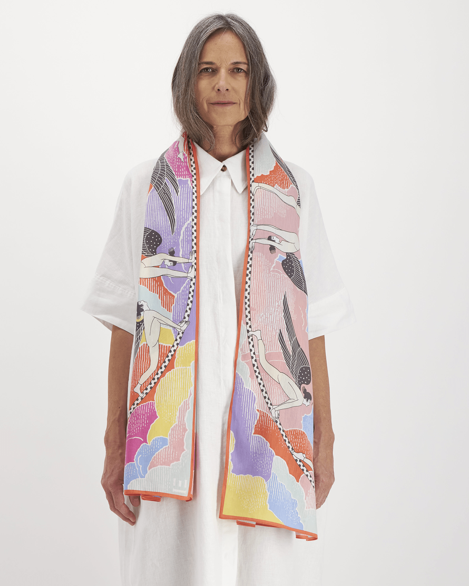 Inoui Editions Scarf 100 Yoga in Multicolor