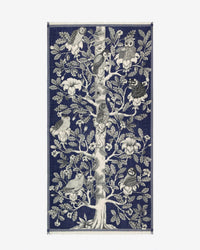 Inoui Editions Scarf / Etole 100 Archimede in Navy 5 - Bliss Boutiques