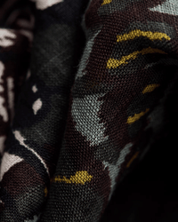 Inoui Editions Scarf / Etole 100 Papillons in Khaki 4 - Bliss Boutiques