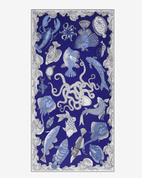 Inoui Editions Scarf / Etole 100 Poseidon in Blue