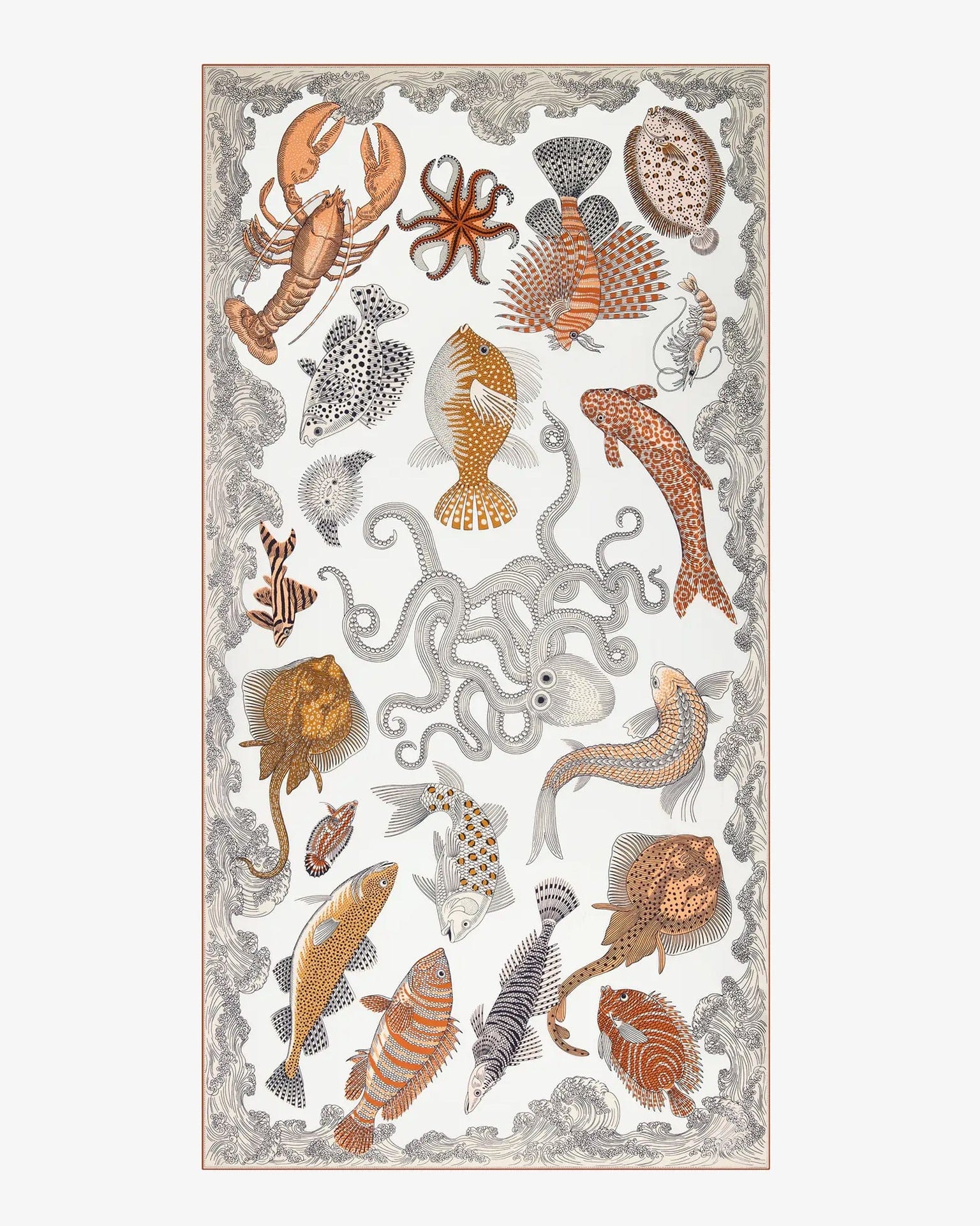 Inoui Editions Scarf / Etole 100 Poseidon in Natural