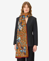 Inoui Editions Scarf / Etole 100 Rene Perrot in Brown 5 - Bliss Boutiques