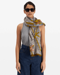 Inoui Editions Accessories Yellow Scarf / Etole 100 Turgot in Yellow
