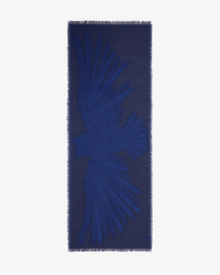 Inoui Editions Scarf / Etole 70 3D Hedwige in Blue
