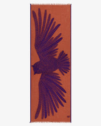 Inoui Editions Scarf / Etole 70 3D Hedwige in Purple