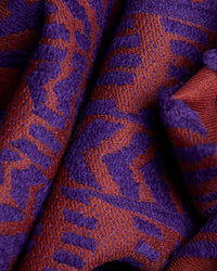 Inoui Editions Scarf / Etole 70 3D Hedwige in Purple