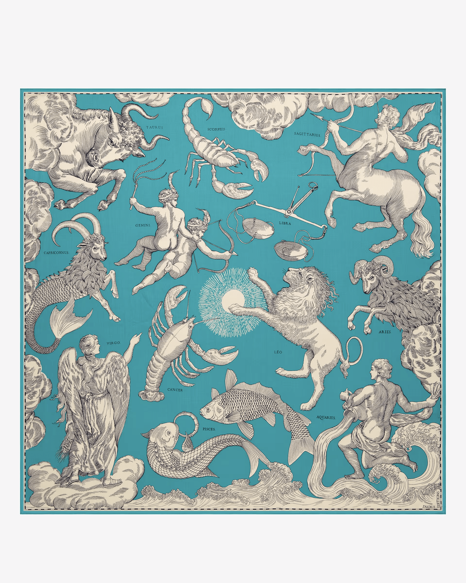 Inoui Editions Square / Carre 100 Astrologie in Emerald